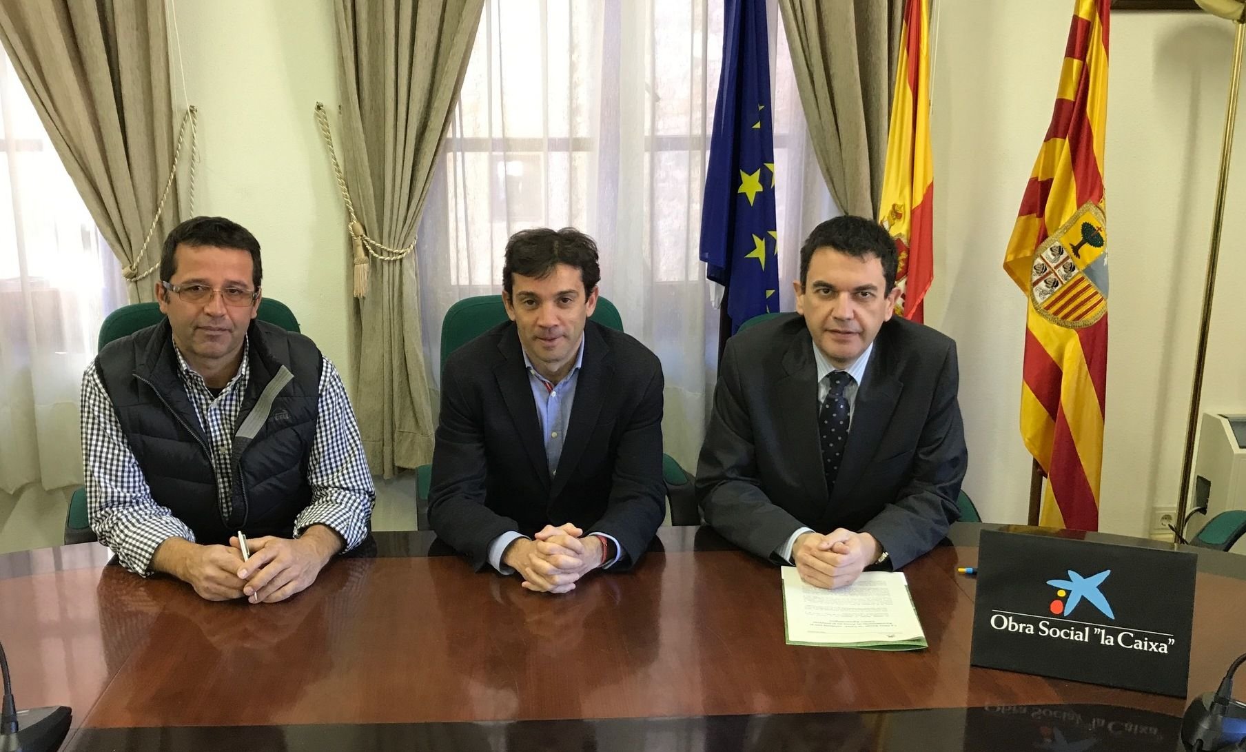 La Obra Social “la Caixa” colabora con Aínsa en el proyecto Centro  Agroecológico - Sobrarbe Digital, image size:1808x1091