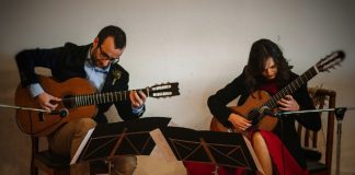 Isaac Náguila e Iris López-Bueno
