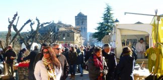 Gran ambiente a pesar del molesto viento. Foto: SobrarbeDigital.