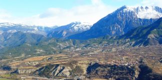 Desde Muro de Bellós, Escalona y Laspuña. Foto: SobrarbeDigital.