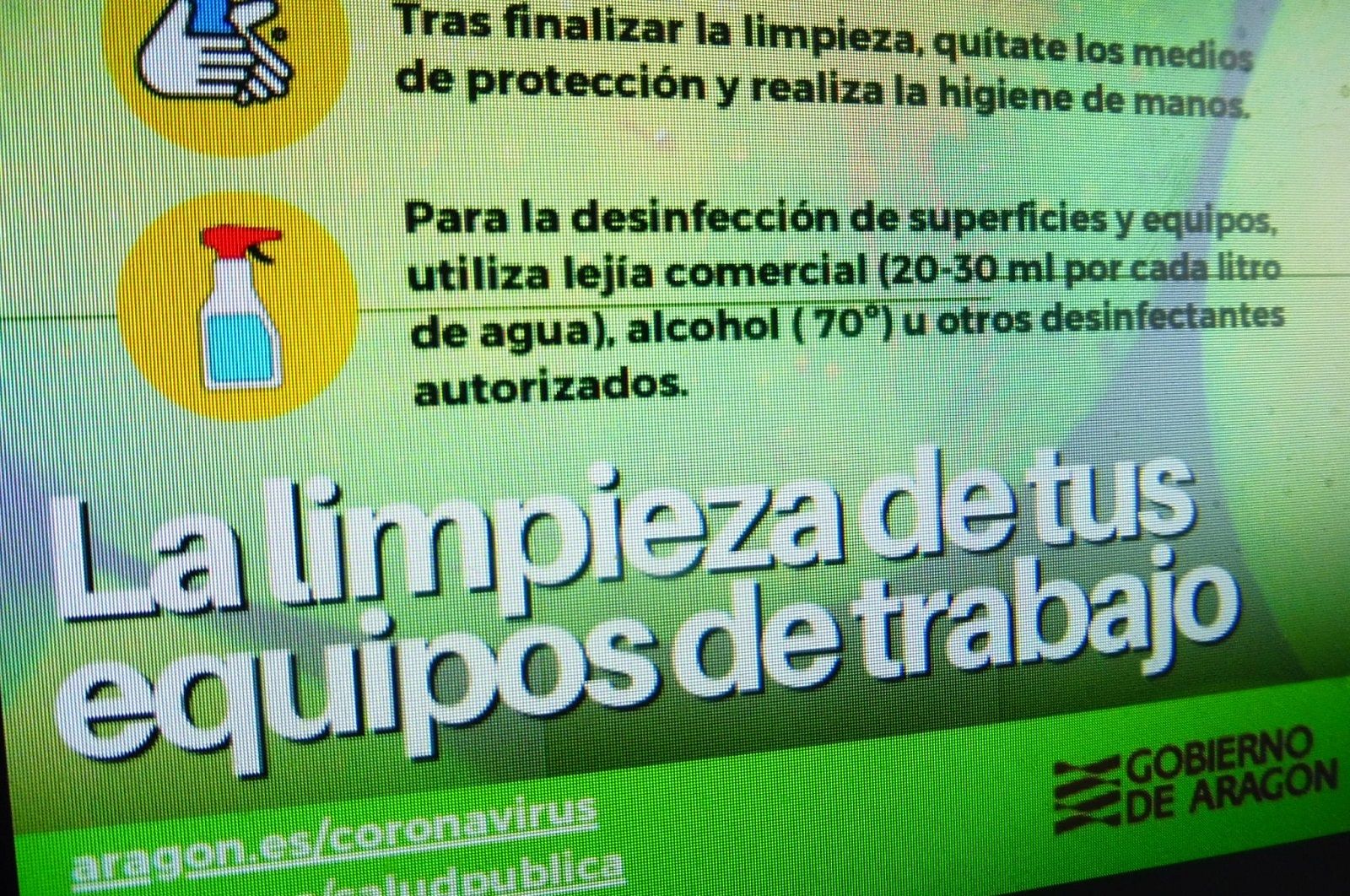 Ya están disponibles en la web del Gobierno de Aragón las guías para el sector agrario, la construcción y las peluquerías, y en los próximos días se publicarán las de hostelería y comercio minorista.