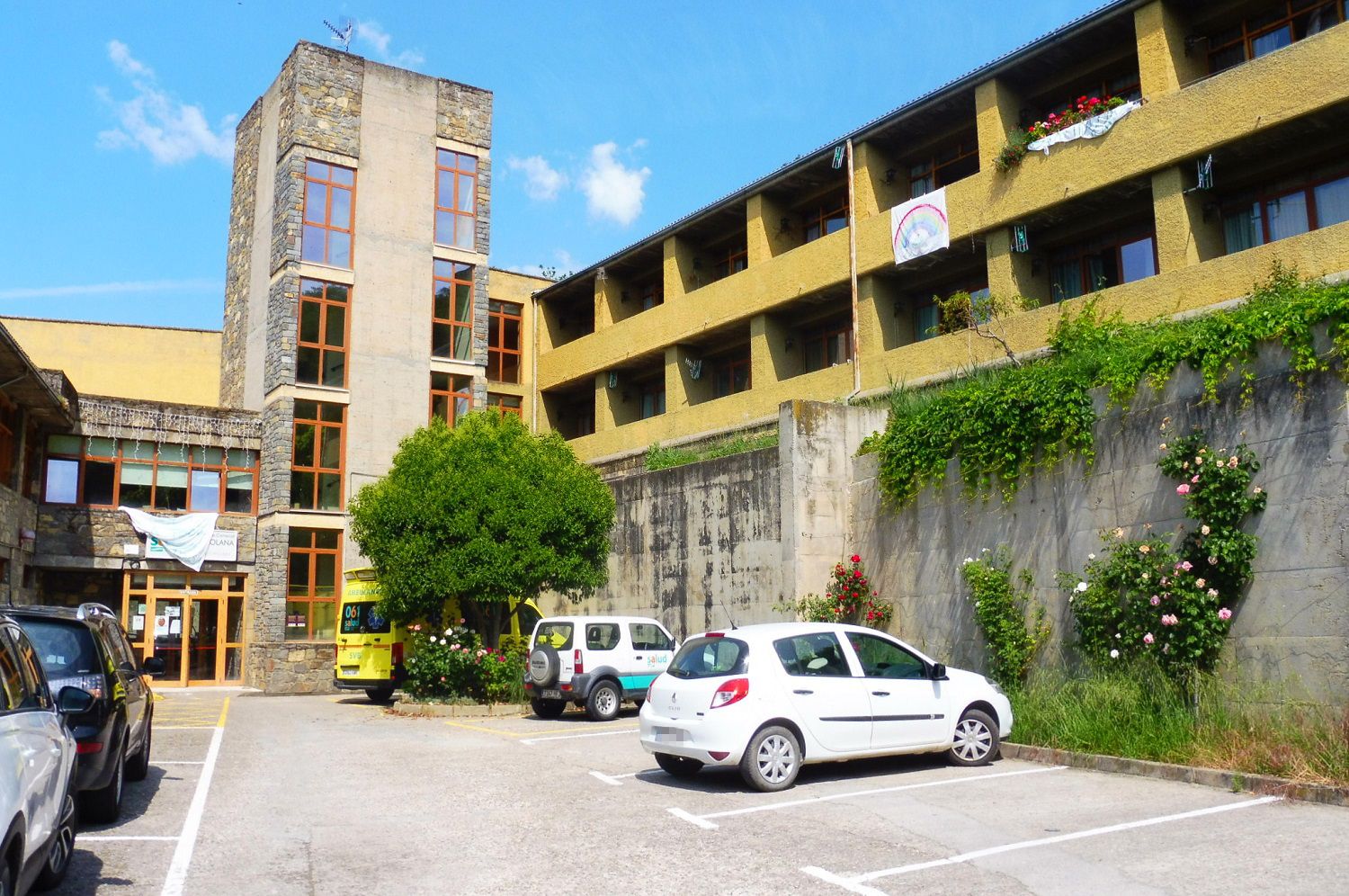 Sin cit previa frente al coronavirus en el Salud de Aínsa