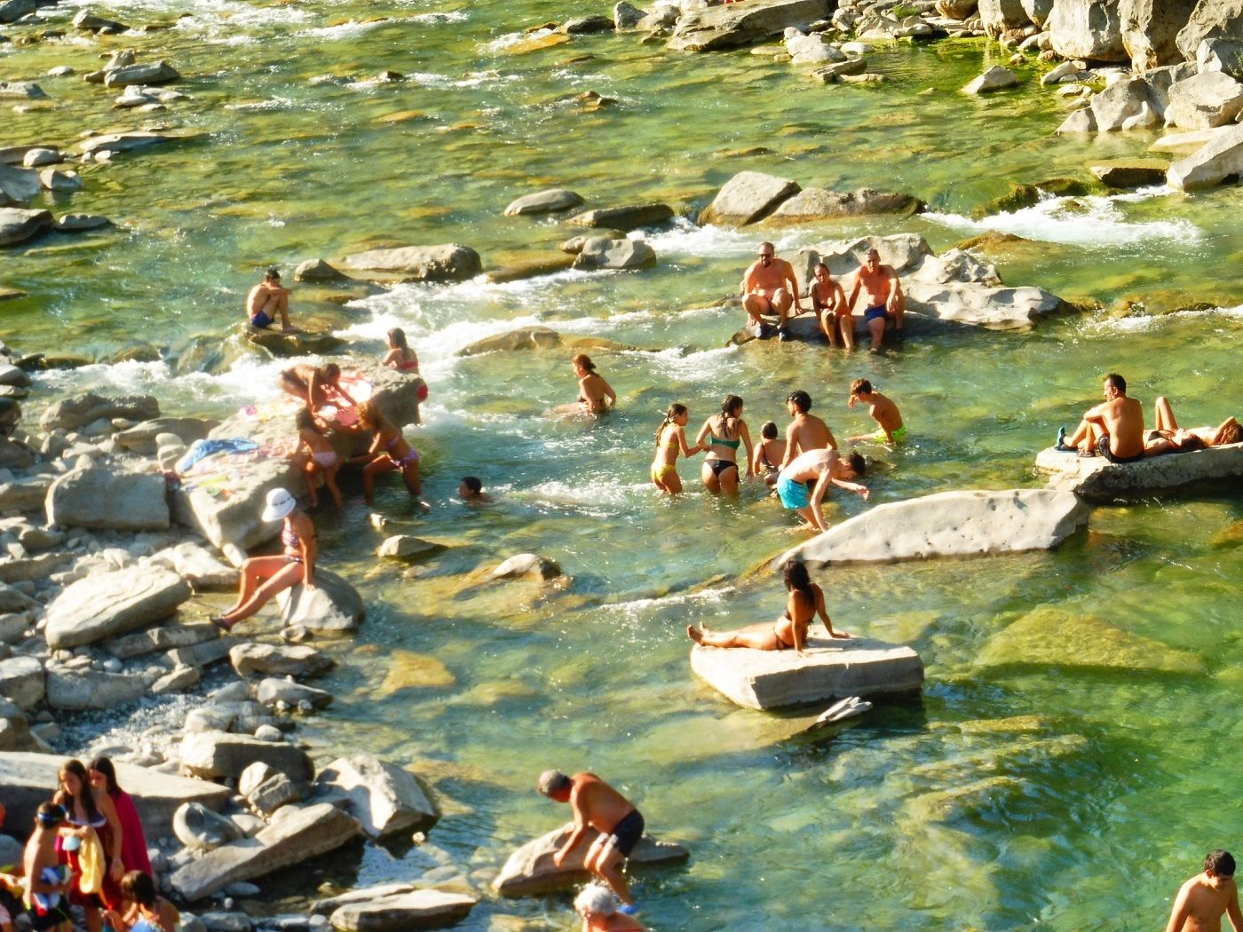 Buen verano para el turismo en Boltaña.