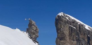 Muchas personas rescatadas en el Pirineo