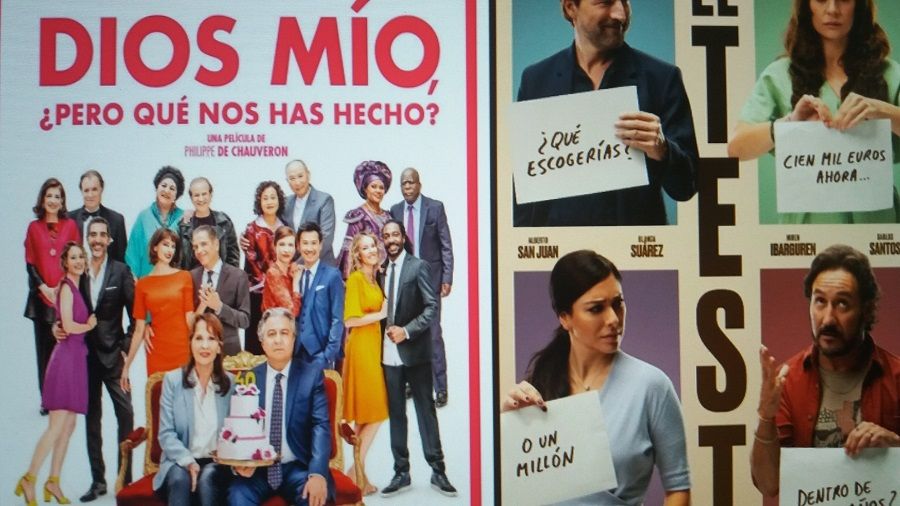 Cine en el Palacio de Congresos de Boltaña.