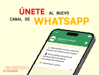 Canal de WhatsApp - Gobierno de Aragón