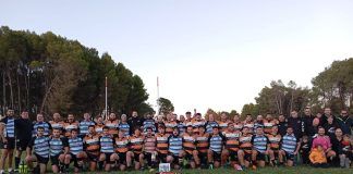 El Quebrantahuesos Rugby debuta en su campo con una amplia victoria