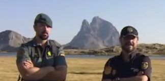 La Guardia Civil y la Policía Adscrita de Aragón auxilian a una senderista en Ordesa