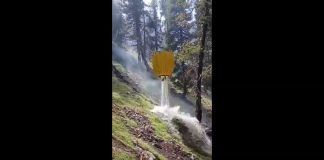 El incendio de Plan es el que más preocupa (Vídeo)