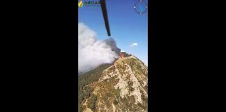 Intervienen en diez conatos de incendios en el Alto Aragón (Vídeo)