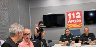 El incendio de Riglos queda controlado y los vecinos de Santa Cruz de la Serós regresan a sus casas