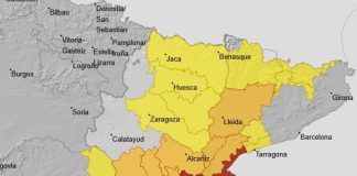 Aragón activa el plan de emergencias ante la previsión de lluvias y tormentas